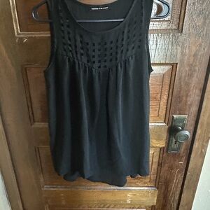 Black Sleeveless Top